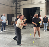 Jos Vanneste interactief balspel